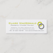 Carte grise de promotion d'affaires de chaux (Devant)