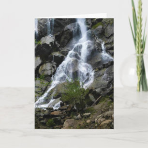 Carte Grizzly Falls, King's Canyon National Park,