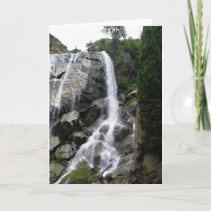 Carte Grizzly Falls, King's Canyon National Park,