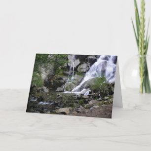 Carte Grizzly Falls, King's Canyon National Park,