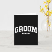 Carte Groom Bride 2025 Couples mariés Fiançailles W (Fleur jaune)