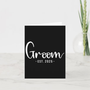 Carte Groom Est 2025 Mariage marié