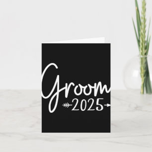 Carte Groom Est. 2025 Mariage marié Fiançailles Obtentio