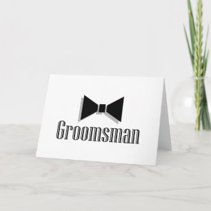 Carte Groomsman