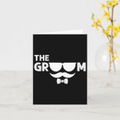 Carte Groomsmen Mariage Te (Fleur jaune)