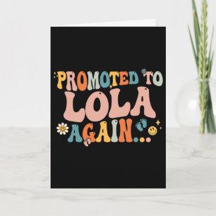 Carte Groovy à nouveau promu à Lola pour la fête des pèr