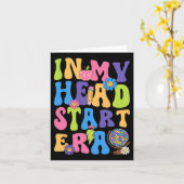 Carte Groovy dans mon début d'ère Head Start Premier Jou (Fleur jaune)