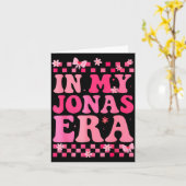 Carte Groovy In My Jonas Era Funny Jonas Heart For Men W (Fleur jaune)