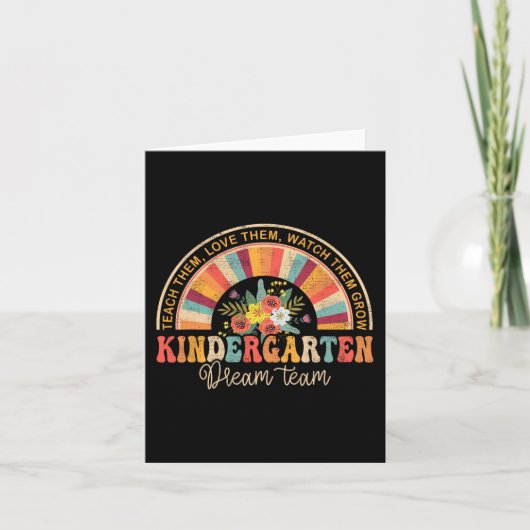 Carte Groovy Kindergarten (Devant)