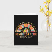 Carte Groovy Kindergarten (Fleur jaune)