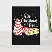 Carte Groovy Oh Christmas Tree Cakes Debbie Becky Jen Ca (Devant)