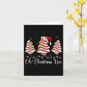 Carte Groovy Oh Christmas Tree Cakes Debbie Becky Jen Ca (Fleur jaune)