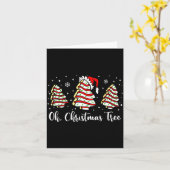 Carte Groovy Oh Christmas Tree Cakes Debbie Becky Jen Ca (Fleur jaune)