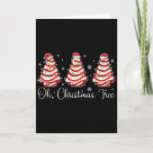 Carte Groovy Oh Christmas Tree Cakes Debbie Becky Jen Ca (Devant)