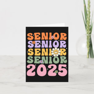 Carte Groovy Senior 2025 Cl De 2025 Ck À L'école Diplômé