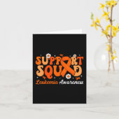 Carte Groovy Support Squad Mois de la sensibilisation à  (Fleur jaune)
