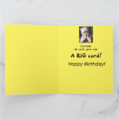 Carte GROS Anniversaire Drôle Du Groupe Grumpy Girl (Intérieur)