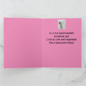 Carte Gros Colibri D'Anniversaire De Nous Tous (Intérieur)