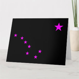 Carte Gros dipper magenta