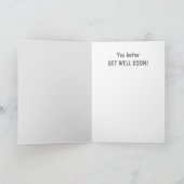 Carte Gros Mâle La Turquie se porte bien (Intérieur)