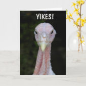 Carte Gros Mâle La Turquie se porte bien (Fleur jaune)