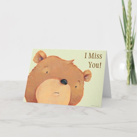 Carte Gros ours Brown (Devant)