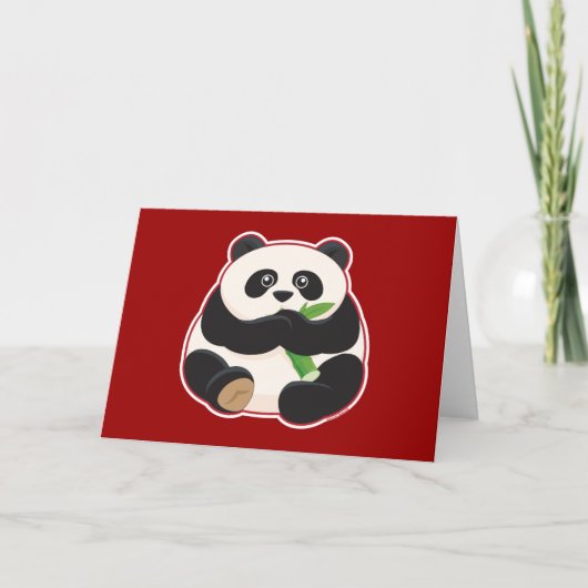 Carte Gros panda (Devant)