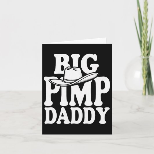 Carte Gros Pimp Daddy Costume d'Halloween (Devant)