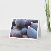 Carte Gros plan sur le fruit du figuier (Devant)