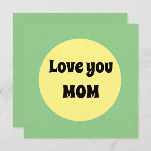 Carte Gros point jaune (Devant / Derrière)