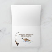 Carte gros poisson dans l'eau pour l'anniversaire de pap (Intérieur)