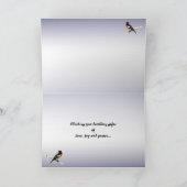 Carte Grosbeak à poitrine rose (Intérieur)