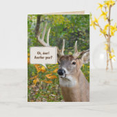 Carte Grosse bécasse cerf dans les bois pour avoir plus  (Fleur jaune)