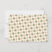 Carte Grosse fête de garçon avant les coeurs salle de cl (Dos)