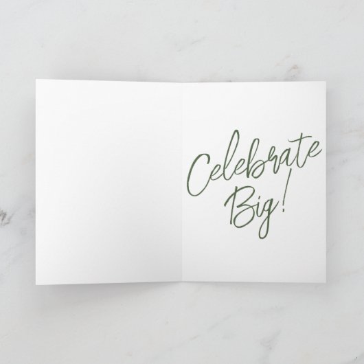 Carte Grosse scène de Noël (Intérieur)