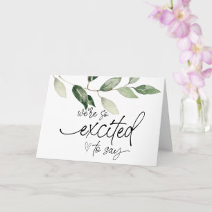 Carte Grossesse Nouvelle révélation pour bébé pour la fa