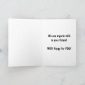 Carte Grossesse - Vaches pour futures mères (Intérieur)