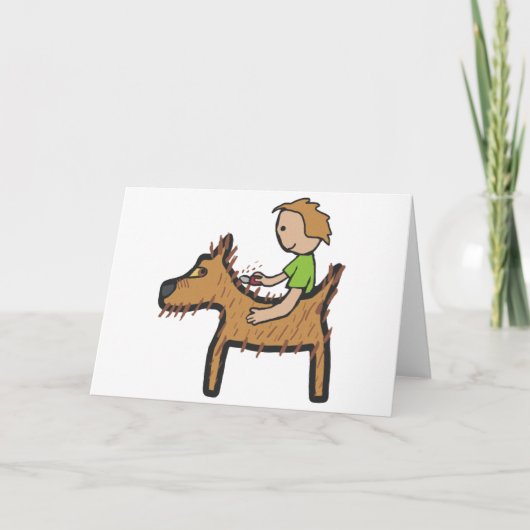 Carte Grossissement de chien (Devant)