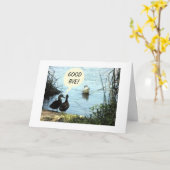 CARTE GROUP DIT CE QUI EST SI "BON" À PROPOS DE "BON BYE (Fleur jaune)