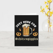 Carte Groupe Bachelor Party Ici Pour Schitzengiggles (Fleur jaune)