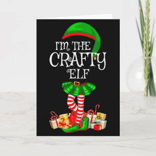 Carte Groupe de famille assorti Je suis le Noël de l'elf