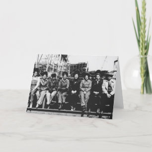 Carte Groupe de femmes soudeuses pendant la Seconde Guer