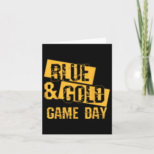 Carte Groupe De Jeu Bleu Et Or Pour High Schole