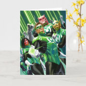 Carte Groupe de Lanternes Vertes (Fleur jaune)