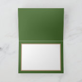 Carte Groupe de petites fleurs rouges Arrière - plan ver (Intérieur)