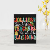 Carte Groupe de professeurs le plus joyeux de ce côté du (Fleur jaune)