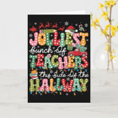 Carte Groupe de professeurs les plus joyeux de ce côté d (Fleur jaune)