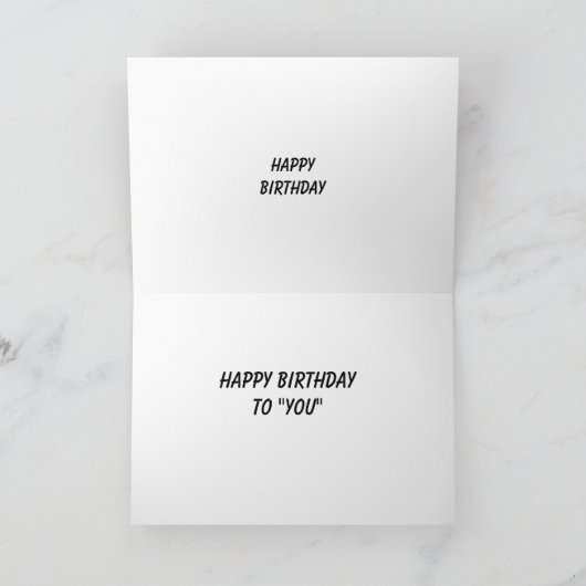CARTE GROUPE DE PUPS DIT **JOLI ANNIVERSAIRE** (Intérieur)