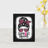 Carte Groupe de soutien de sensibilisation au cancer du  (Fleur jaune)