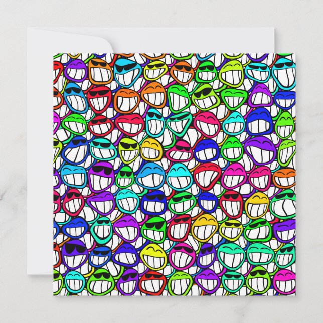 CARTE GROUPE D'FACES COOL (Devant)